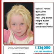 Peste 8.000 de apeluri telefonice după ajutorul cerut pentru identificarea ei