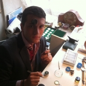  Paul Turc, un student  clujean pasionat de ceasuri