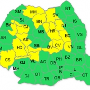 Clujul, sub COD GALBEN de ninsori